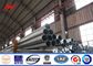 Galvanized Utility Power Poles with face to face joint mode / nsert mode تامین کننده