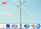 135kv Electricity Self Supporting Distribution Power Transmission Poles AWS D1.1 تامین کننده