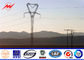 15M Tubular Galvanized  Steel Utility Power Electrical Pole Venezuela For 33KV Electrical Power Distribution تامین کننده