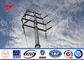 Steel Electrical Power Transmission Poles For Electricity Distribution Line Project تامین کننده