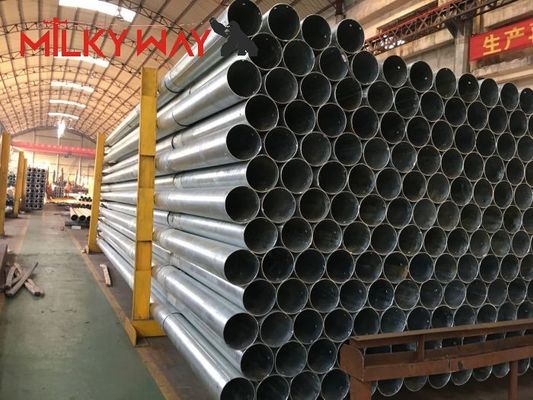 33kv خط انتقال قطب خدمات فولادی برای پروژه های ساخت خط برق تامین کننده
