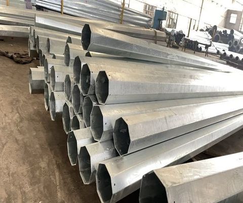 11.9M 8kn قطب الکتریکی گالوانیزه با سه بخش پله چند منظوره تامین کننده