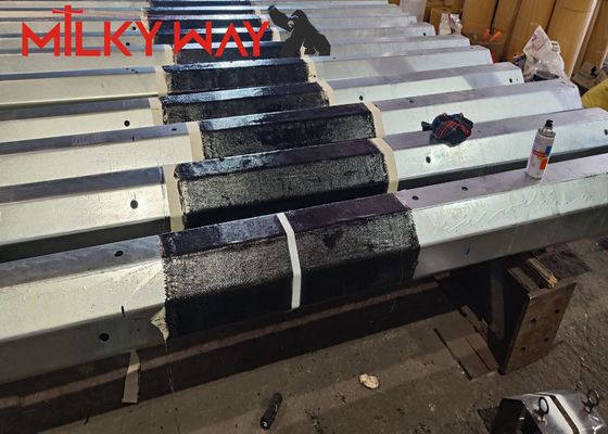 80ft 3Sections 1200kg/1680kg/2000kg Philippines NGCP Standard ستون قطب های برقی برقی تامین کننده