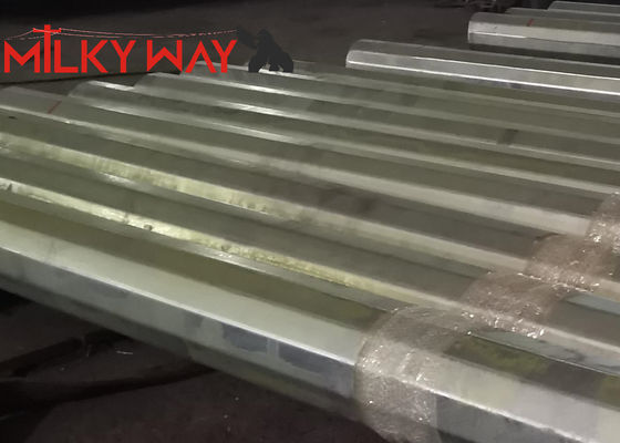80ft 3Sections 1200kg/1680kg/2000kg Philippines NGCP Standard ستون قطب های برقی برقی تامین کننده