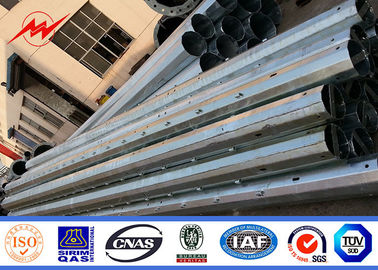 استاندارد ایزو 16m 13kv قطب برق فولاد برای عملیات معدن امن و پایدار تامین کننده