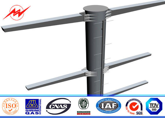 قطب برق برق گالوانیزه 11M برای خط انتقال سربار