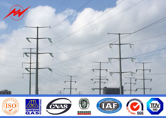 11M 300daN فولاد سودمند فلزی Gr65 مواد برای توزیع قدرت 69KV