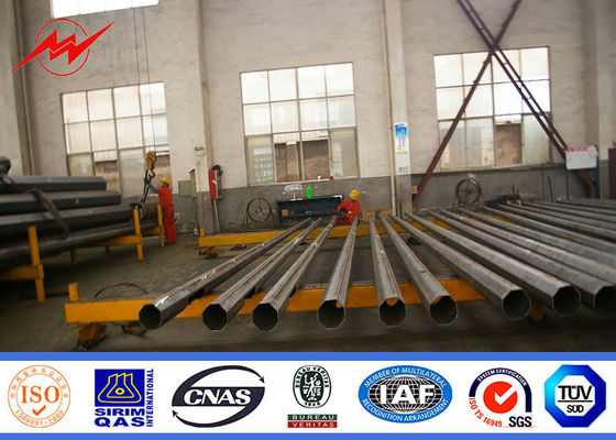 پله فولادی گالوانیزه فولادی 8 متری برای روشنایی درایو