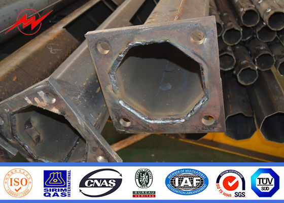 پوشش پودر فولادی گالوانیزه 12M پوشش دوگانه برای روشنایی جاده دوگانه