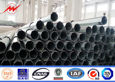 قطب فولادی گالوانیزه استاندارد 60ft Type Hs Ht Ngcp با ضخامت های 4-5 میلی متر