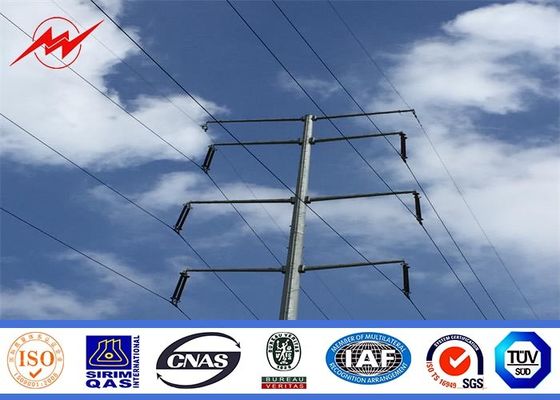 11kv multisided electrical power pole for electrical transmission