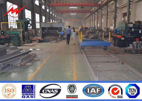 6m Dual Outreach Eco Powder Coating Outside Driveway Light Pole 160km/h Wind Speed