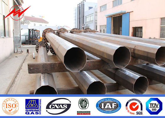 Outdoor Hot Dip Galvanization High Mast Park Light Pole / High Mast lighting Tower