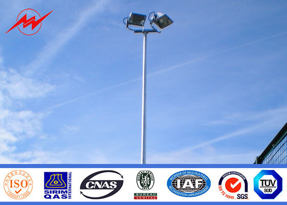 Anti - Corrosion Round High Mast Pole with 400w HPS lights Bridgelux Chips
