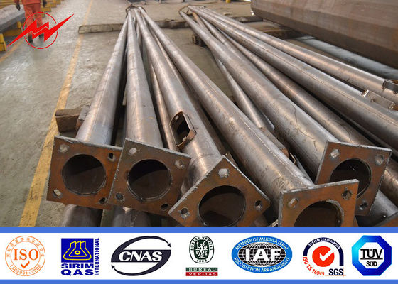 12 میلی متر 3.5 میلیمتر دوقطبی، پله های نور خیابانی، فولاد لوله ای 15 ساله وارنتی