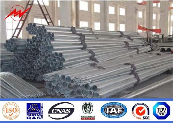20FT 25FT 30FT Galvanization Electrical Power Pole For Philippines