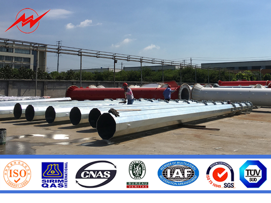 قطب برق 50FT 60FT با حداقل قدرت 235n/mm2