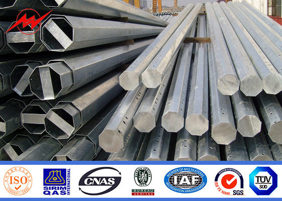 45ft Philippine Galvanized Light Pole Professional With Cross Arm