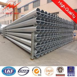 قطب برق گرم Q345 GR65 گالوانیزه شده برای طول عمر و مقاومت در برابر خوردگی