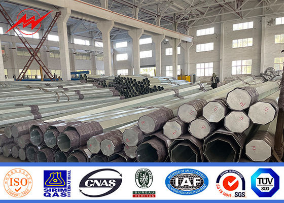 16m 800dan ASTM/A123 گالوانیزه کردن قطب برق استاندارد