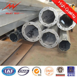 قطب فولادي گالوانيزه برقي گرم با مقاومت در برابر فشار باد تا 160 کيلومتر در ساعت