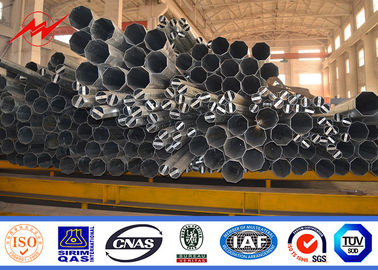 قطب فولاد گالوانیزه حرفه ای ASTM A123 برای انتقال و روشنایی در فیلیپین