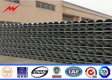 قطب های انتقال برق 11 متری از فولاد Q345 با گالوانیزه 80-100μM