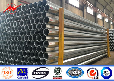 قطب فولاد گالوانیزه حرفه ای ASTM A123 برای انتقال و روشنایی در فیلیپین
