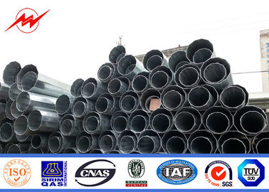 قطب های فولادی گالوانیزه استاندارد NEA برای خطوط توزیع 13.8kV 69kV از 25FT تا 40ft