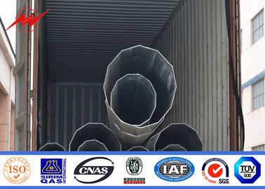 قطب برق فولاد گالوانیزه 11.8m 8KN 10KN 12.5KN 25KN Q345