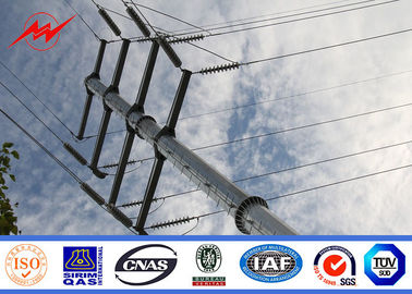 قطب هشت ضلعی 33kv 9m 10m 11m با لوازم جانبی ضربدری