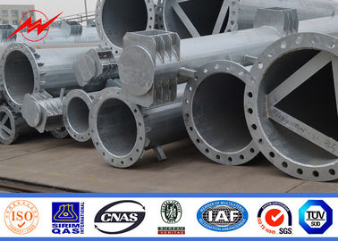قطب های توزیع برق 90ft 100ft 110ft با گالوانیزاسیون