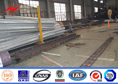 Q235 Q345 Q460 69kv فولاد گالوانیزه، قطب خط انتقال نیرو