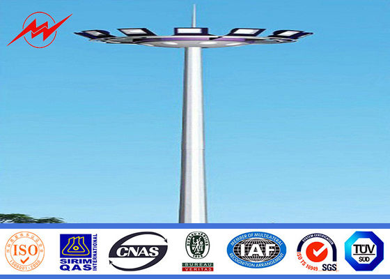 فولاد کوبه ای فولادی 45M S355JR / قطب سبک نور بالا برای استادیوم فوتبال