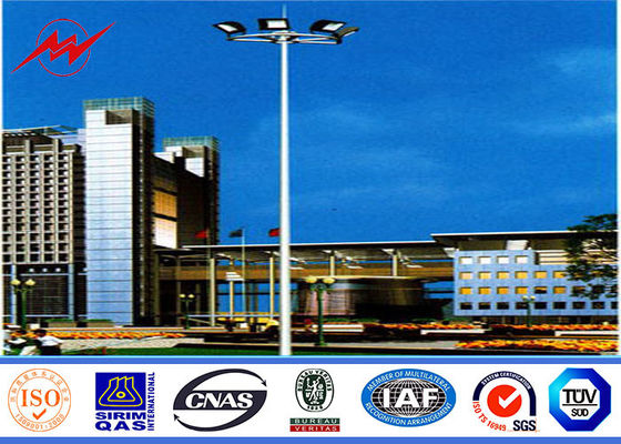 چراغ های LED 45M 80NED قطب نور با قدرت بالا با گالوانیزه با چرخش فانوس گرد