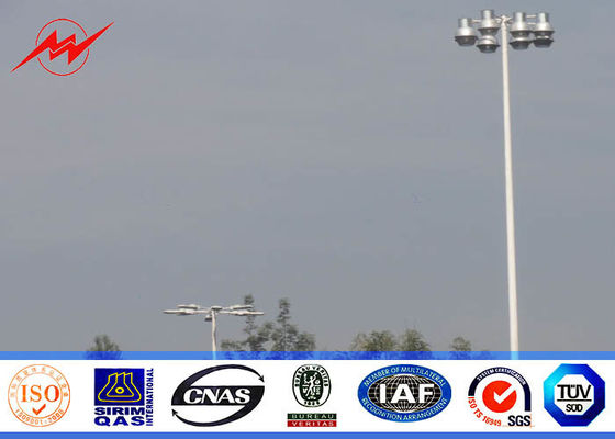 قطب نور ممتاز 45 مگا پیکسل هشتگانه گالوانیزه با بازوی بستر بستر برای روشنایی استادیوم