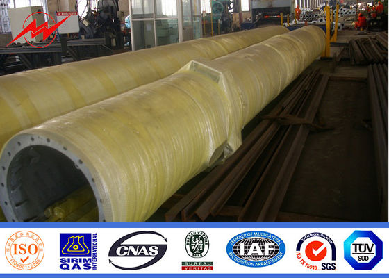 توزیع ارتباطات سلول سلولی تک سلولی هشت ضلعی 50ft گالوانیزه با استفاده از Minimium گالوانیزه 100