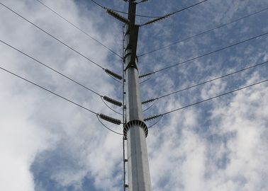 قطب قدرت فولادی 110FT قیر گالوانیزه