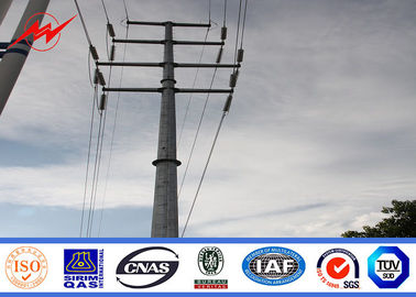قطب انتقال قدرت 220kv لوله برقی فولادی گالوانیزه