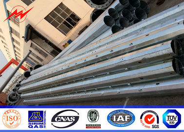 فولاد 3mm 45ft Q345 فولاد گالوانیزه، قطب الکتریکی سفارشی برای روی در کنار