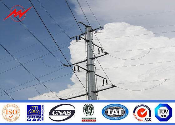 69kv 25ft 75ft فولاد گالوانیزه فولاد قدرت فولاد برای انتقال قدرت و توزیع برق