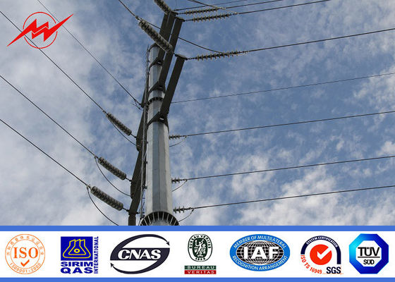 خطوط برق قدرت گالوانیزه 110kv برای خط انتقال برق ISO 9001