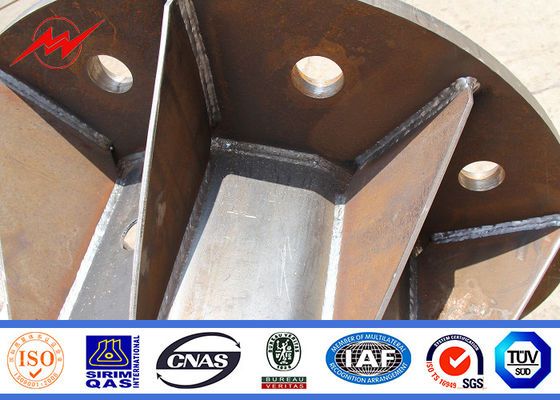 20 متر پورت حرفه ای بالا ذره سبک نور قطر گالوانیزه گرم نصب شده سفارشی