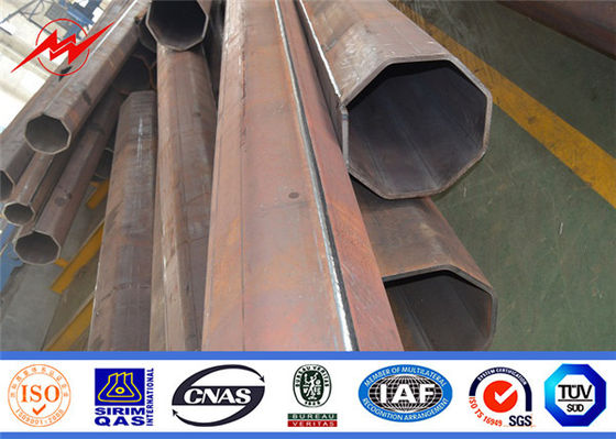 گالوانیزه HDG 132KV مواد الکتریکی هشت ضلعی فلزی فولاد