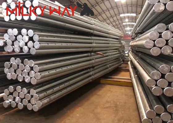 پایه چراغ راهنمایی گالوانیزه 10 متری با بازوی 7 متری