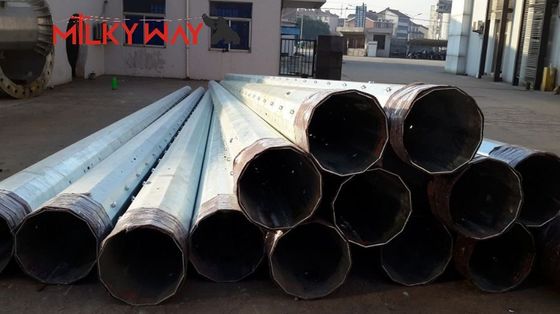 قطب های کاربردی فولادی رولد گرم Q460 ASTM573 GR65 GR50 SS400 SS490 تا ST52 برای توزیع برق