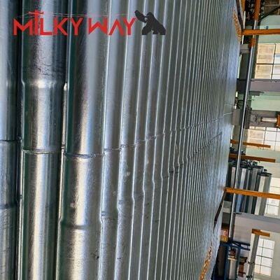 قطب برق فولادی با قدرت بالا S500MC با سطح گالوانیزه شده گرم و بولت های ثابت فولادی فولادی برای شبکه های برق