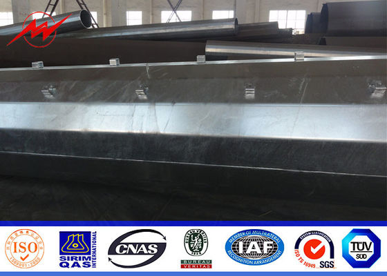 توزیع قطر برق 70ft گالوانیزه برای طرح 132kv 69kv فیلیپین