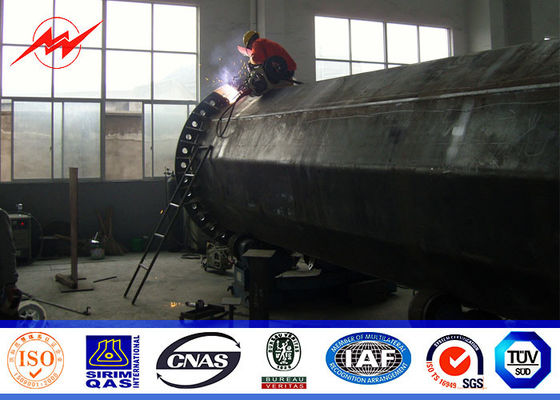 توزیع قطر برق 70ft گالوانیزه برای طرح 132kv 69kv فیلیپین