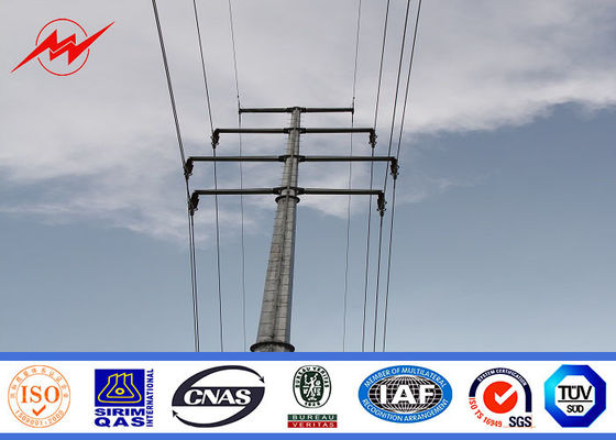 15m 1200 Dan فولاد گالوانیزه فولاد برای خط انتقال 132kv،  / BV / ISO